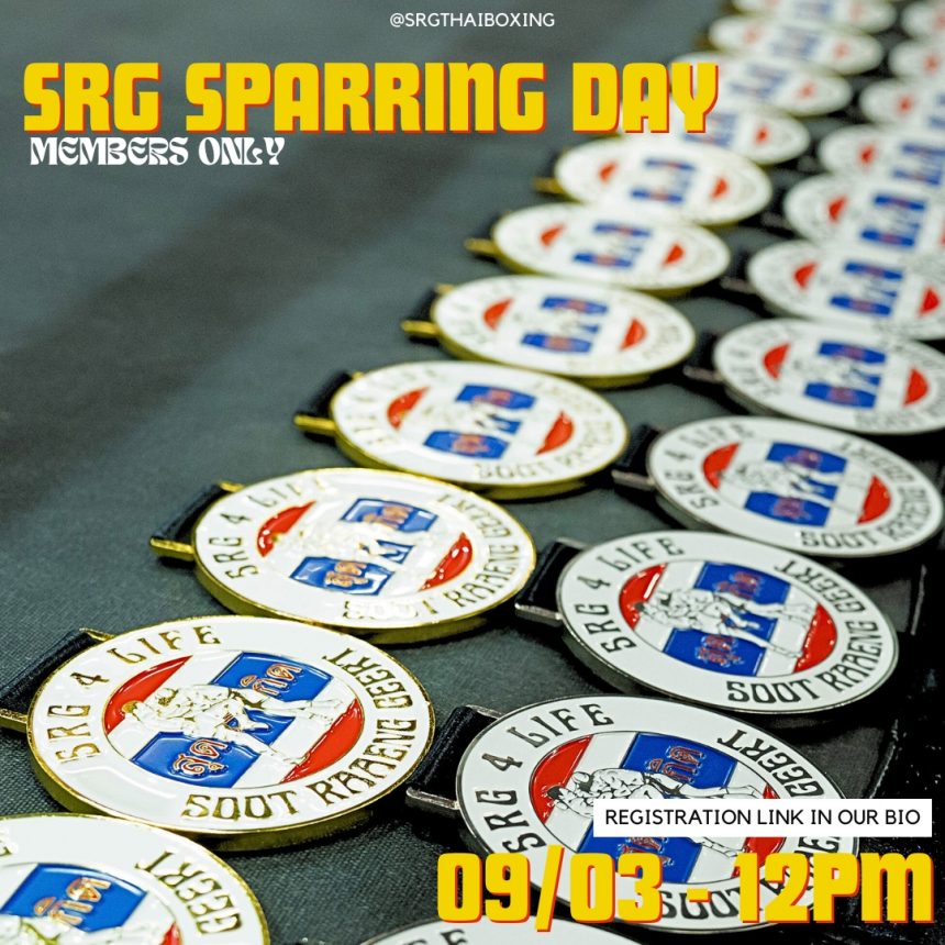 SRG4Life Sparring Day – 09/03/2024 SRG4Life Sparring Day – 09/03/2024