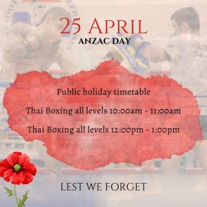 Anzac Day + SRG Fight Night