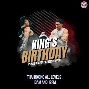 King’s birthday – Public holiday