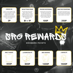 SRG REWARDS POINTS