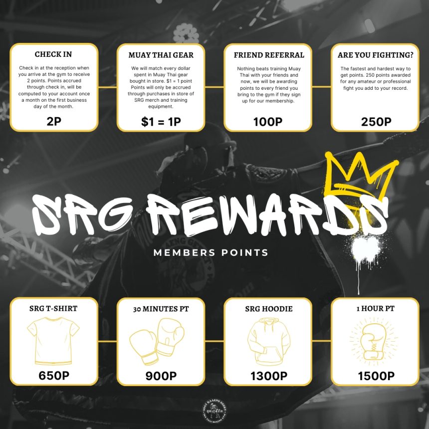 SRG REWARDS POINTS