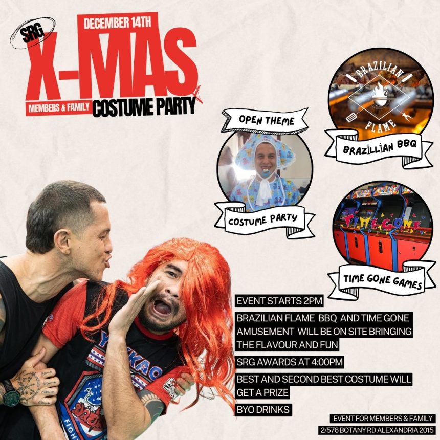 SRG X-MAS PARTY – 14/12 at 2pm SRG X-MAS PARTY – 14/12 at 2pm