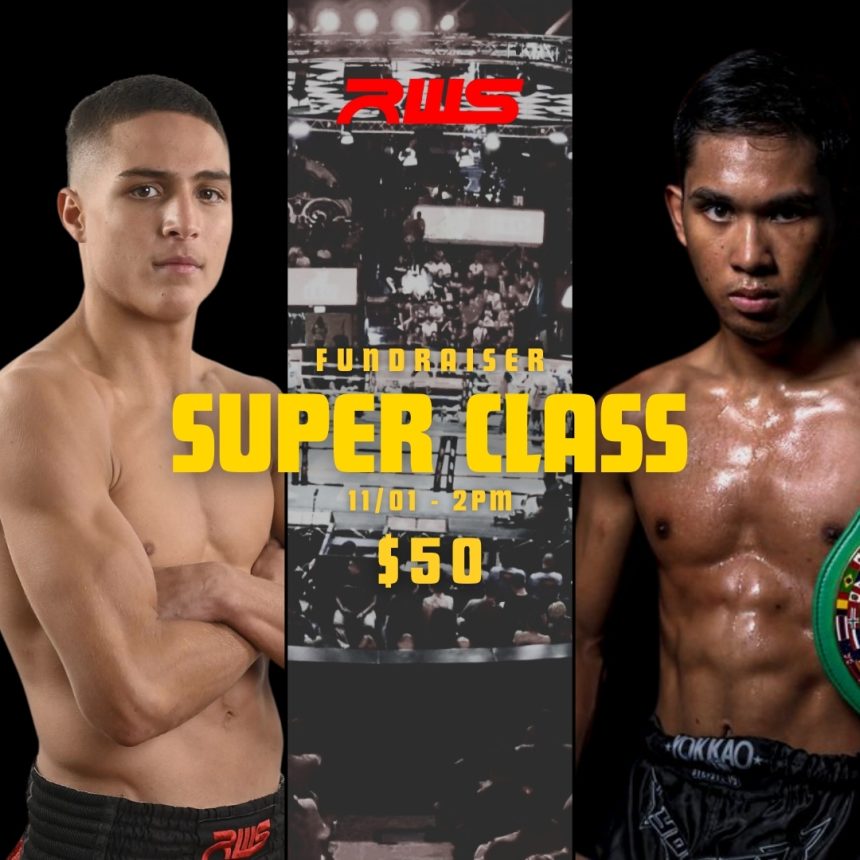 Fundraiser class – 11/01 at 2pm