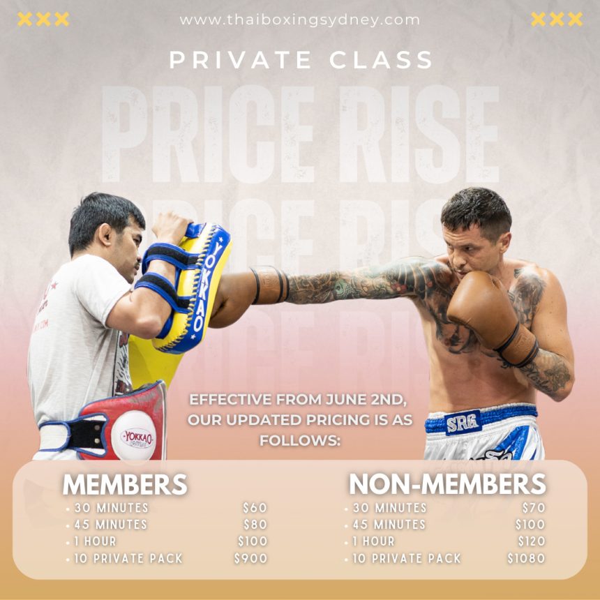 Private classes price rise